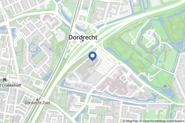 Schaatsbaan Sportboulevard Dordrecht location image