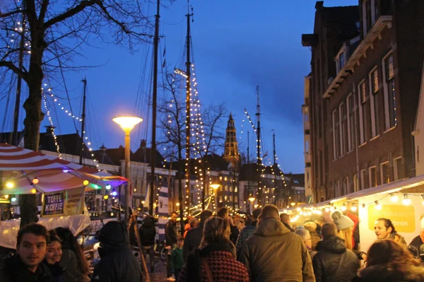 WinterWelVaart Kerstmarkt - Groningen - Nederland