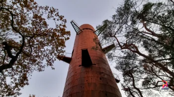 Bosbergtoren abseilen - Appelscha - Nederland