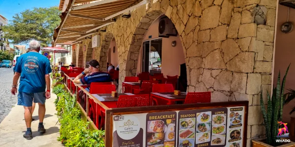 Cam's restaurant - Santa Maria - Cape Verde