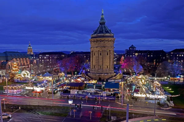 Kerstmarkt Mannheim - Mannheim - Duitsland