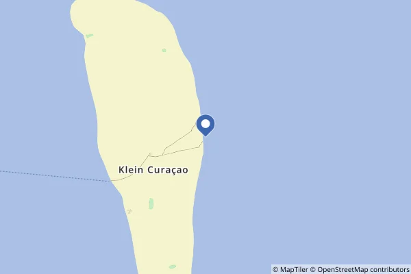 Klein Curacao Scheepswrak location image