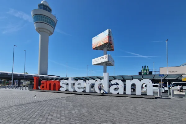 I amsterdam Sign - Schiphol - Nederland