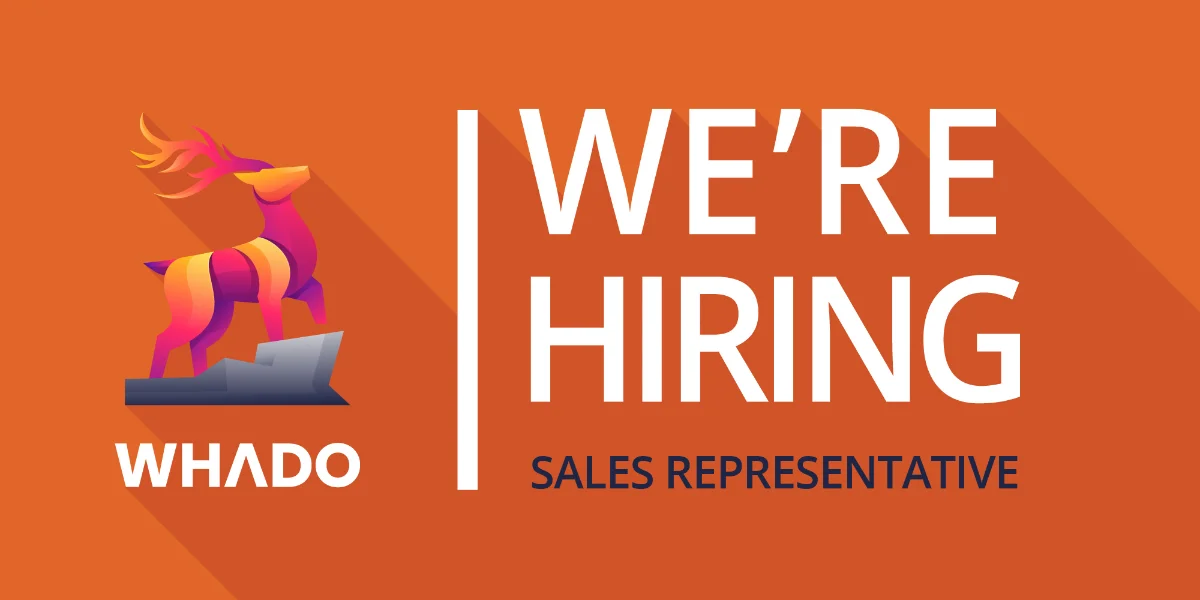 Whado hiring Sales representative